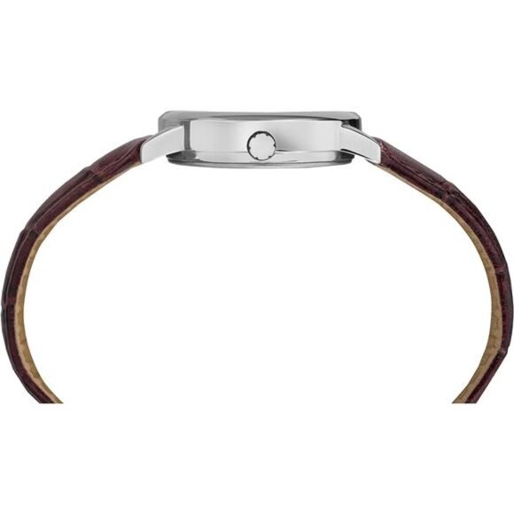 Timex Womens Easy Reader Watch Leather Strap Indiglo Light Water Resistant - Picture 2 of 6